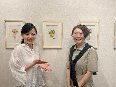 今井未知さんの個展に行ってきました